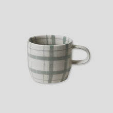 Load image into Gallery viewer, Duck Egg Check Mug, Cat&#39;s Pyjamas