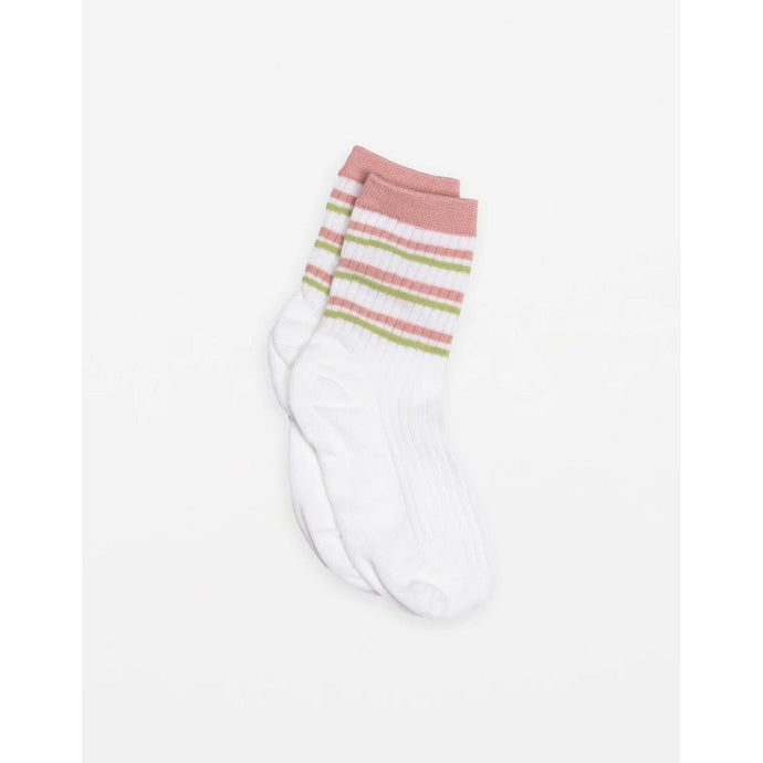 Sock Stripes - Pink and Green