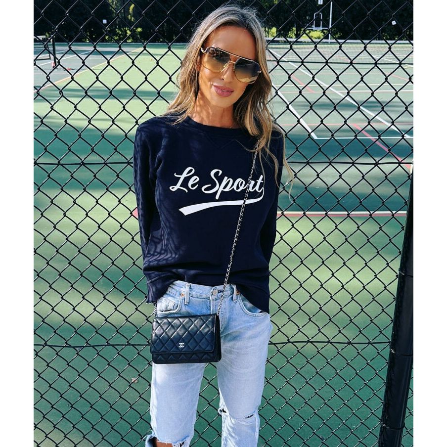 Cotton Sweater 'Le Sport' from Sophie Moran at Little Miss Audrey