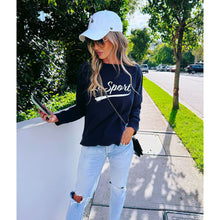 Load image into Gallery viewer, Le Sport Sweater - Navy