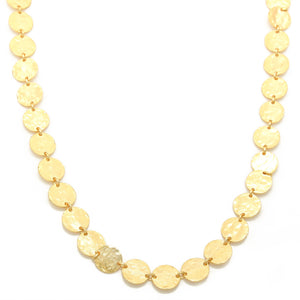 Bharati Goddess Necklace - Gold