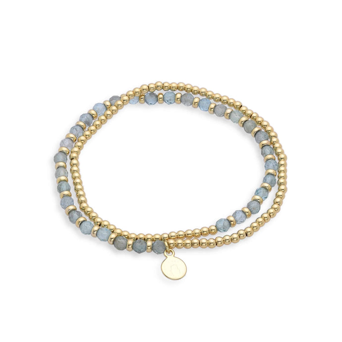 Gianna Wrap Bracelet - Apatite