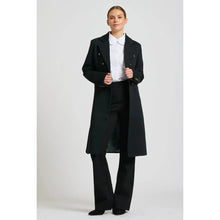 Load image into Gallery viewer, Louise Long Line Coat - Black