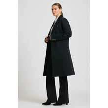 Load image into Gallery viewer, Louise Long Line Coat - Black