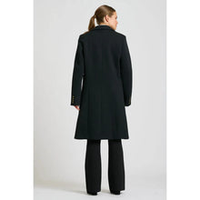 Load image into Gallery viewer, Louise Long Line Coat - Black