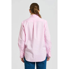 Load image into Gallery viewer, Olivia Classic Cut Frill Shirt - Pink Oxford