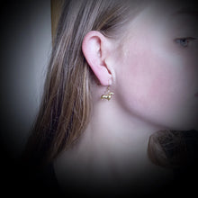 Load image into Gallery viewer, &#39;Schnitzel Von Crumb’ Dachshund Earrings - Gold