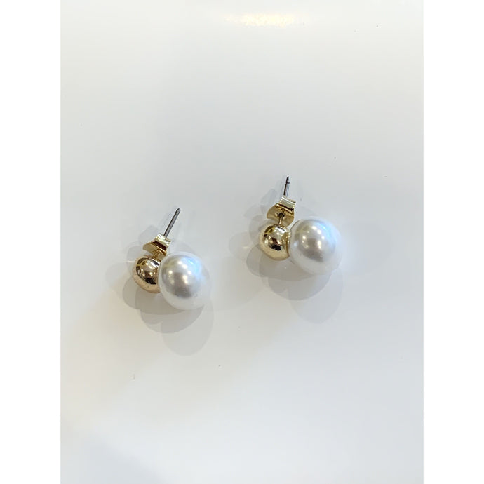 Gold & Pearl Lumi Earrings