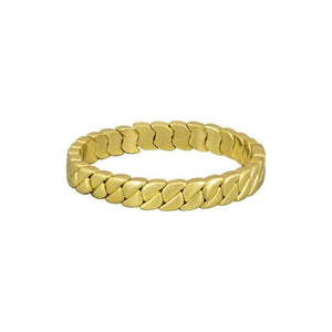 Gold Twist Rope Bracelet