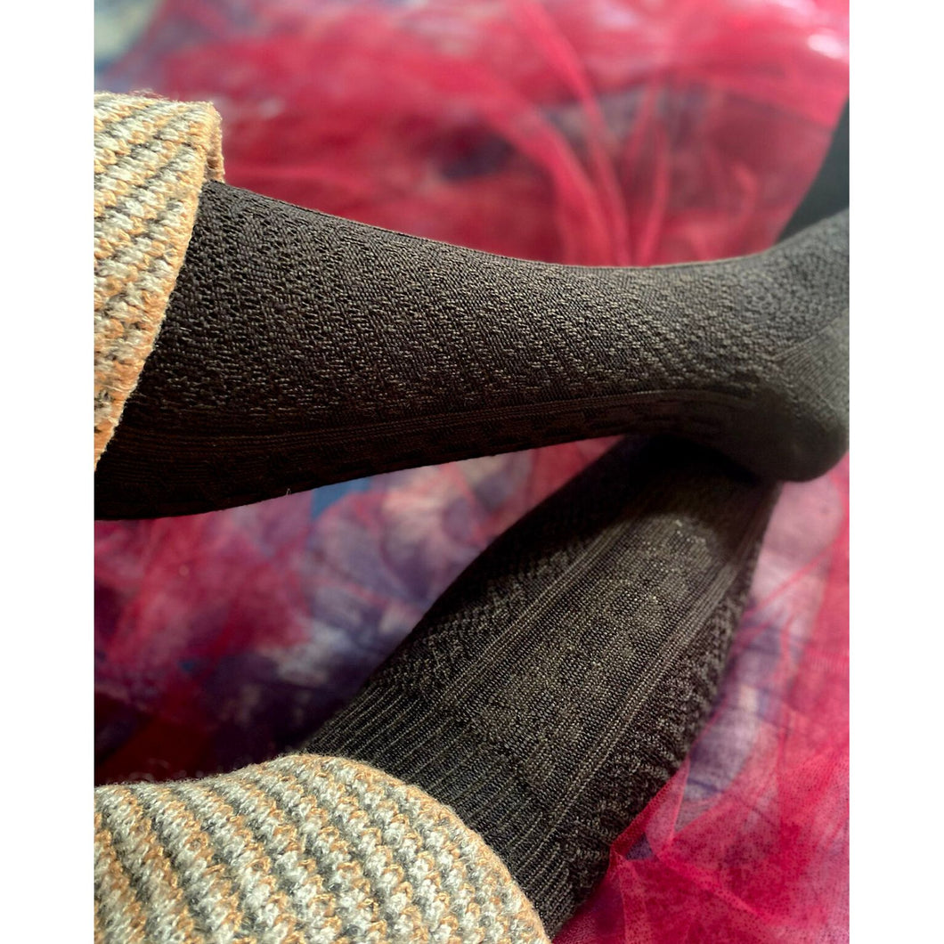 'Vintage Chocolate' Merino Wool Socks