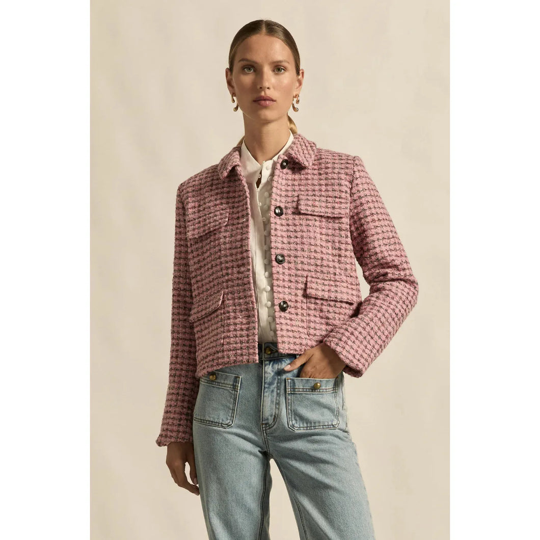 Adjoin Jacket - Rose Boucle