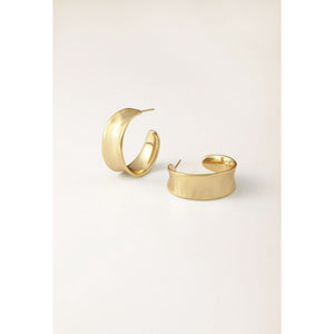 Bianca Mini Hoops - Gold