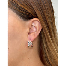 Load image into Gallery viewer, Bianca Mini Hoops - Silver