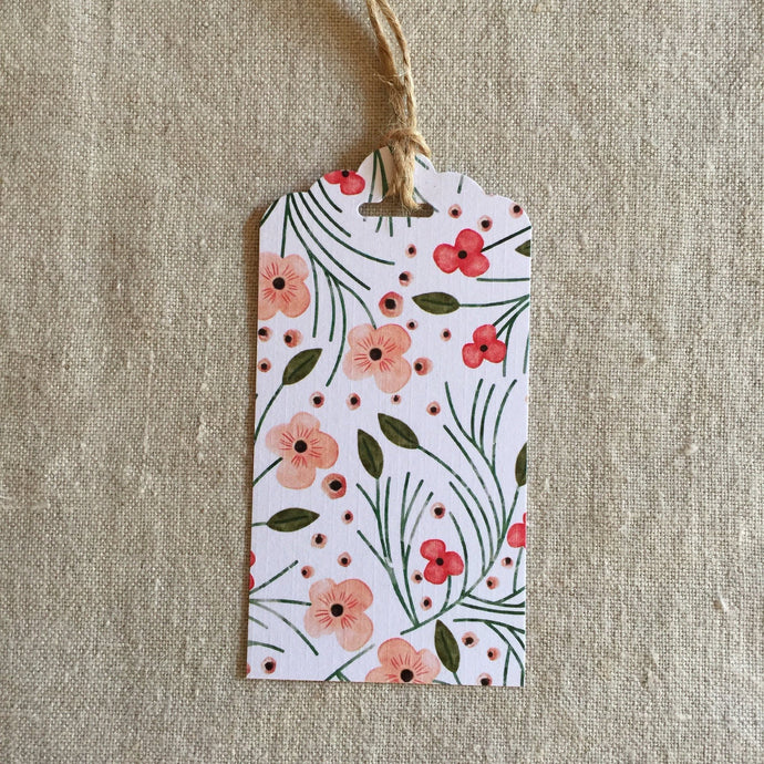 Floral Gift Tag