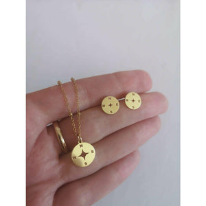 El Camino Necklace in 18KT Gold Plated