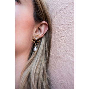 Los Patios Earrings in 18 KT  Gold Plated