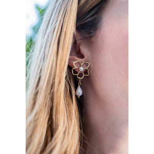 Los Patios Earrings in 18 KT  Gold Plated