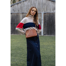 Load image into Gallery viewer, Large Burbank Crossbody - Tan Pebble