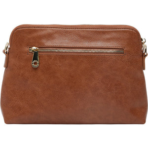 Large Burbank Crossbody - Tan Pebble