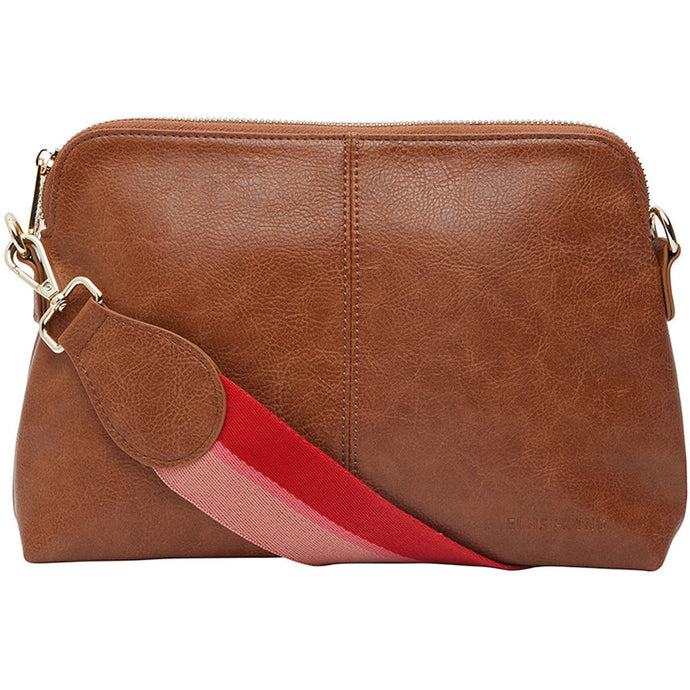 Large Burbank Crossbody - Tan Pebble