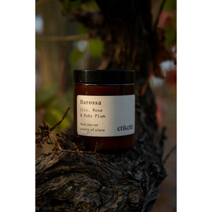 Barossa in Lily, Rose & Ruby Plum - Small 175ml Candle