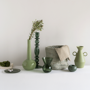 Mieke Cuppen Vase, Duck Green