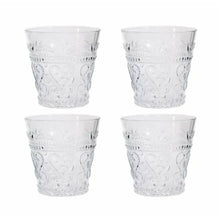 Load image into Gallery viewer, Clear Glass Tumbler - Set of 4