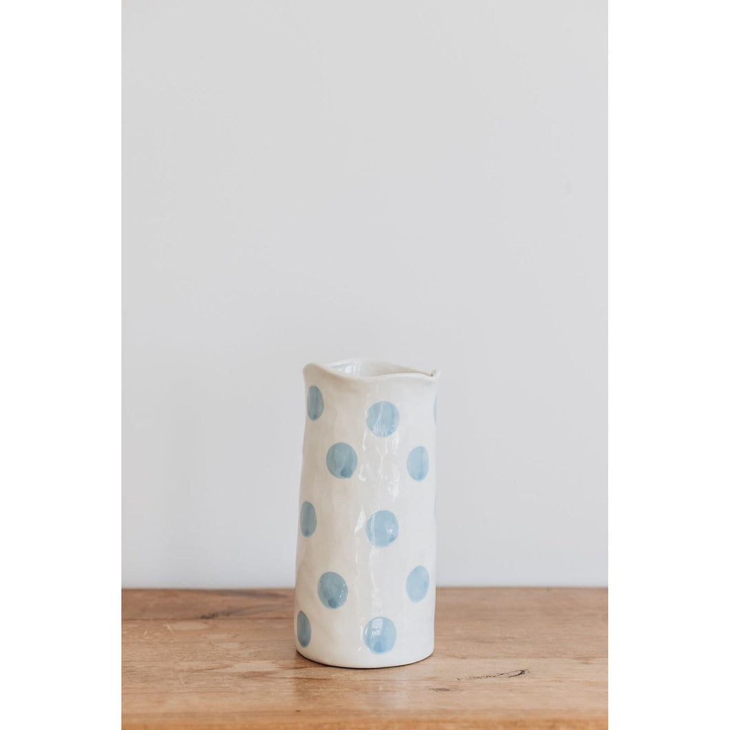Large Cornflower Spot Vase