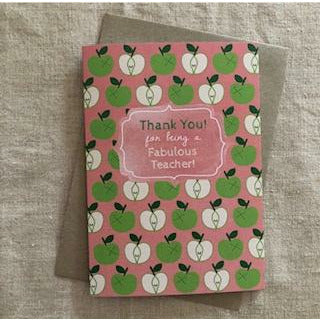 Fabulous Teacher Card