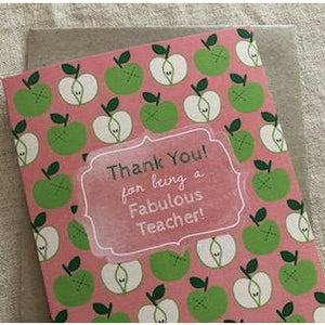 Fabulous Teacher Card