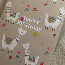 Load image into Gallery viewer, Llama Birthday Card