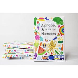 Kids Flash Cards - Alphabet & Numbers