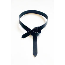 Load image into Gallery viewer, The Easy Leather Belt - Black