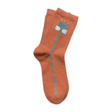 Load image into Gallery viewer, Maude Cotton Paprika Socks