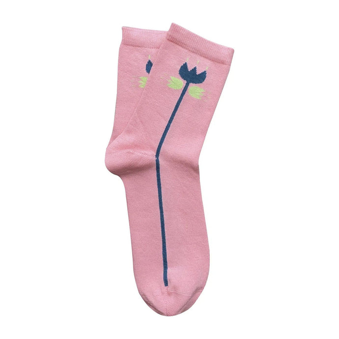 Maude Cotton Pink Socks