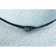 Load image into Gallery viewer, Foldable Borsalino Hat - Celeste Blue