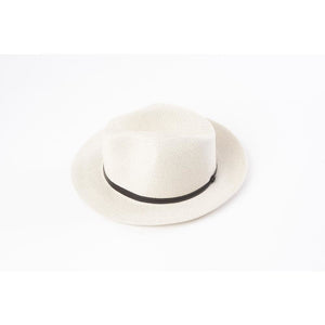 Foldable Borsalino Hat - Off White