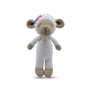 Lamb - Shaker Mini Standing Toy