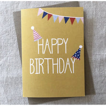 Load image into Gallery viewer, Party Hats Birthday Card